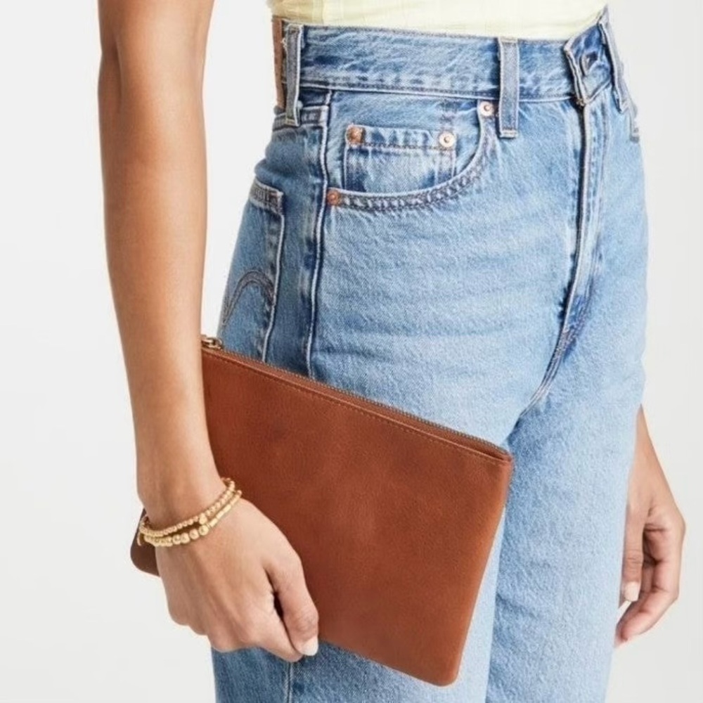 Madewell Leather Clutch